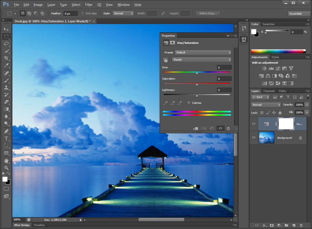 Photoshop - the most popular image editing program