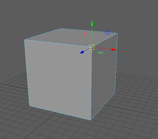 A 3D model point.