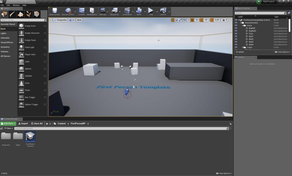 Unreal Engine which can be used 